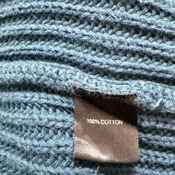 The J. Peterman Company  Small 100% Cotton vintage-style Cowichan knit zip-up - Picture 11 of 14